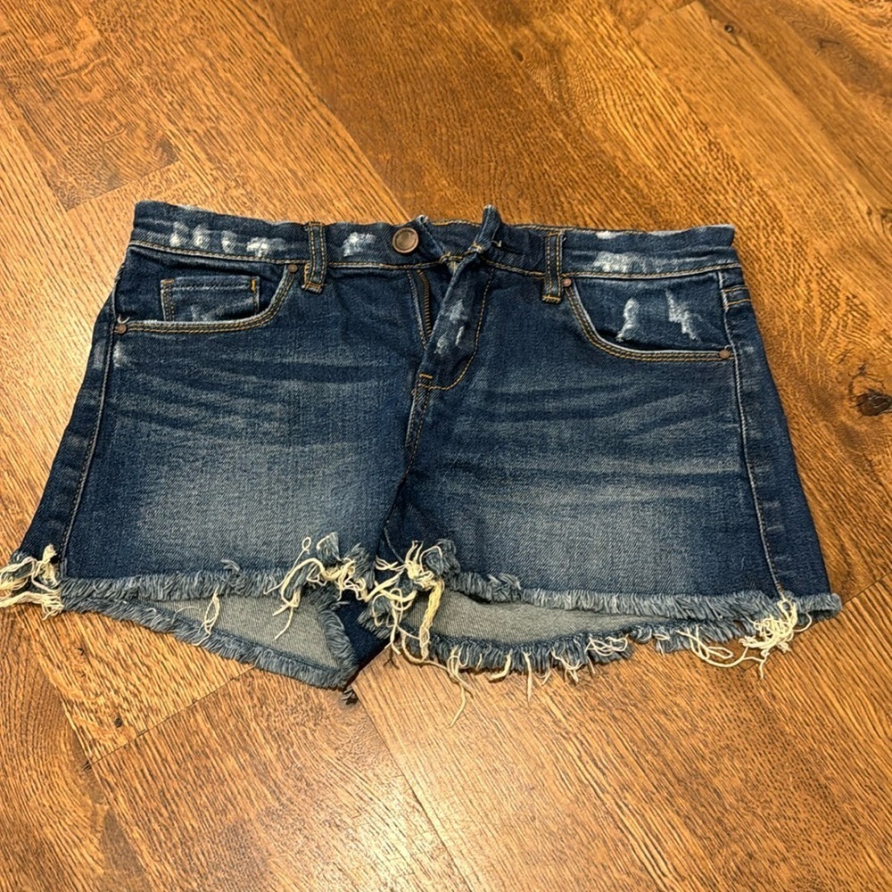 Blank NYC Girls Jean Shorts Blue Size 14